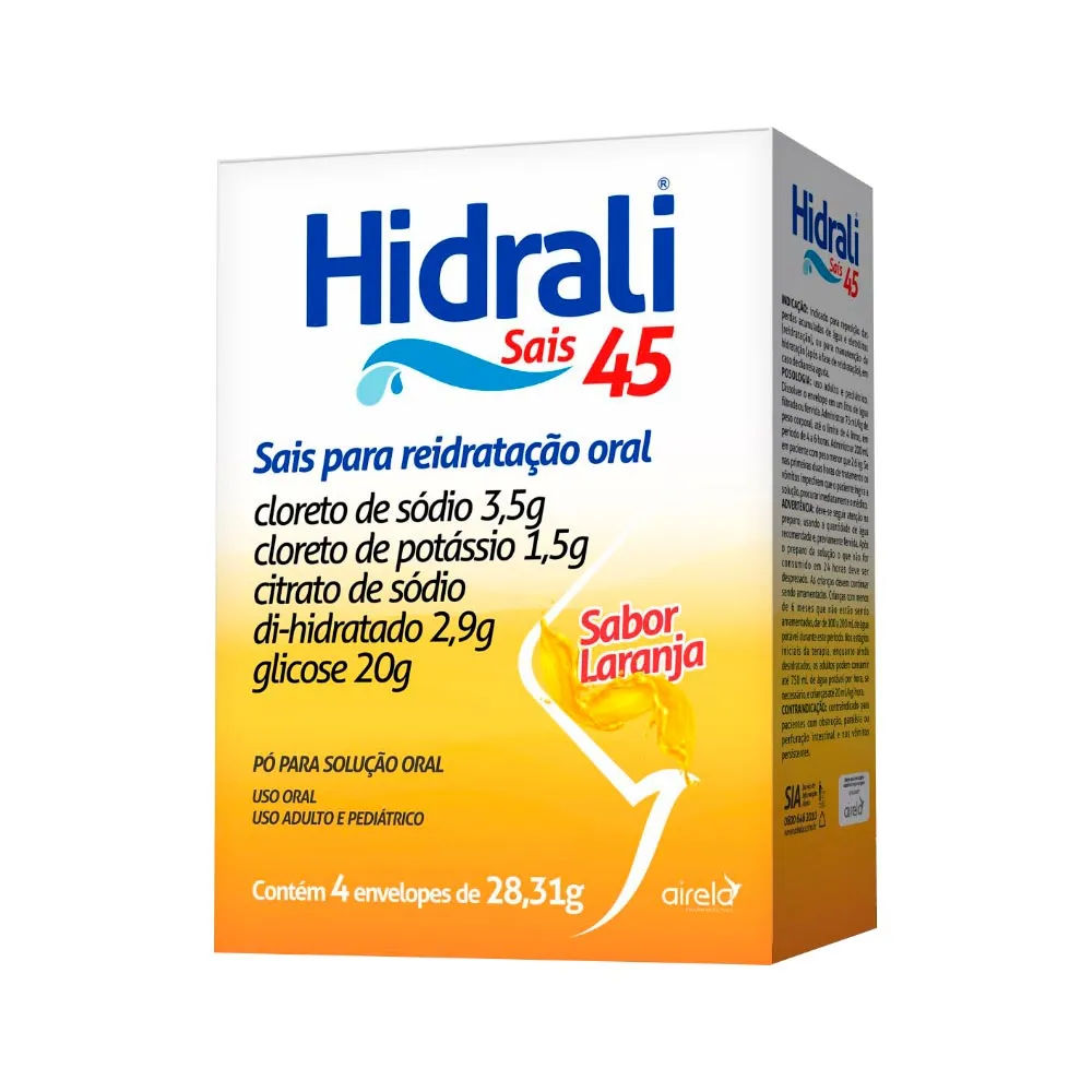 Hidralis Sais 45 4 Envelopes Laranja Airela