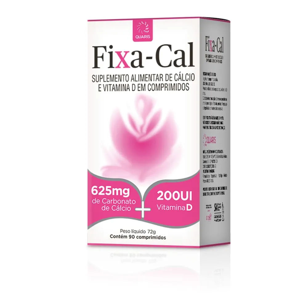 Fixa-Cal Calcio Quaris 90 comprimidos 625mg