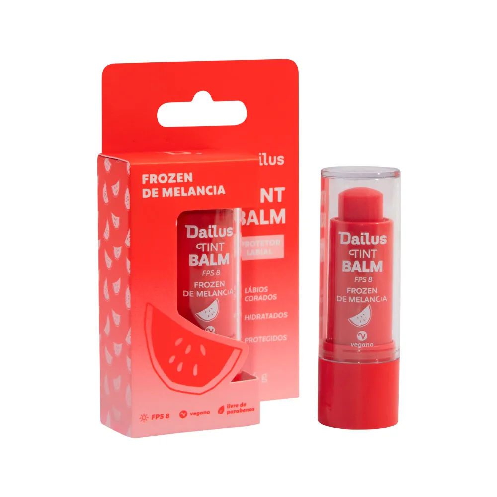 Protetor Labial Dailus Tint Balm FPS8 Frozen de Melancia