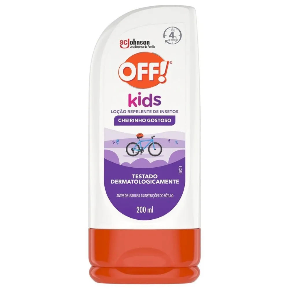 Repelente Off Kids Leve 200ml Pague 117ml