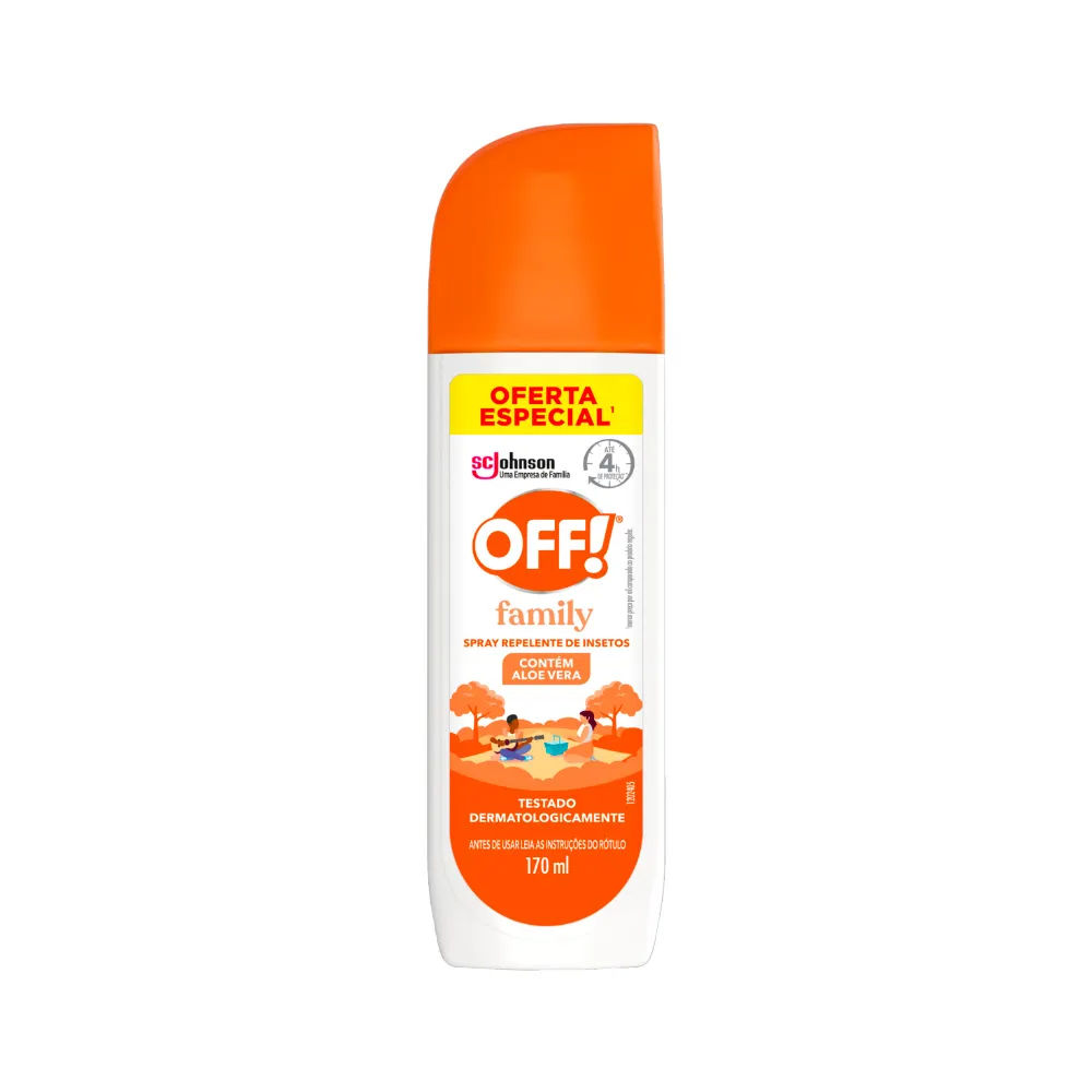 Repelente Off Spray Family 170ml Oferta Especial