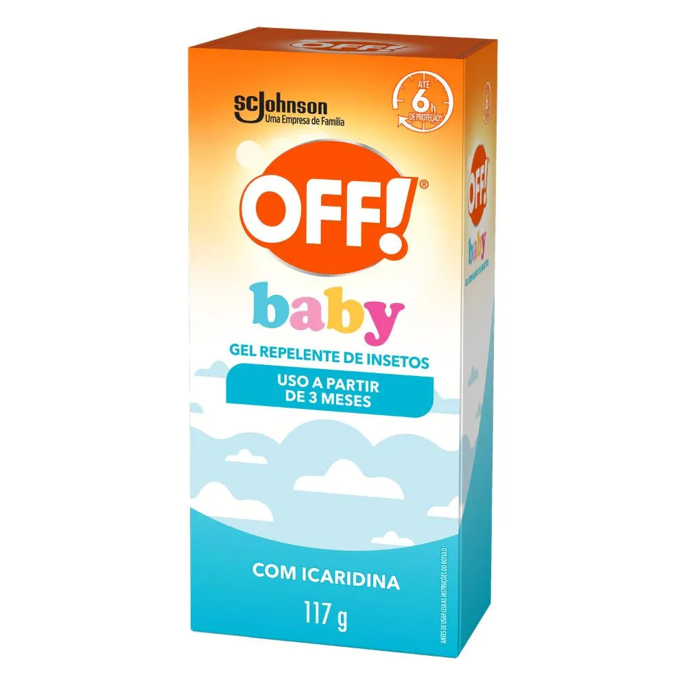 Repelente Off Baby Gel 117g