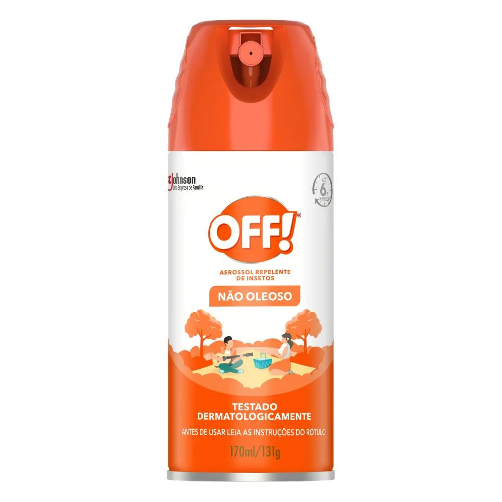 Repelente Off Aerossol 165/170ml