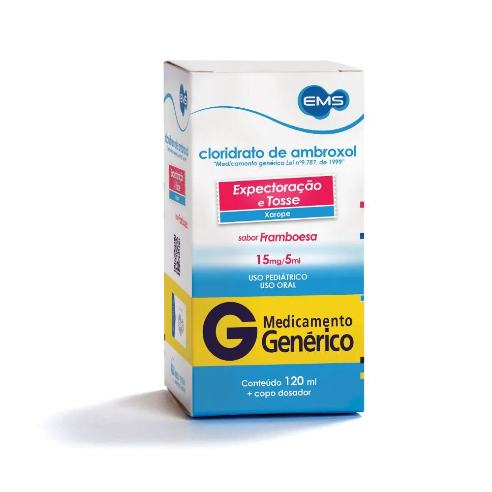 Xarope Ambroxol Genérico EMS Infantil 120ml
