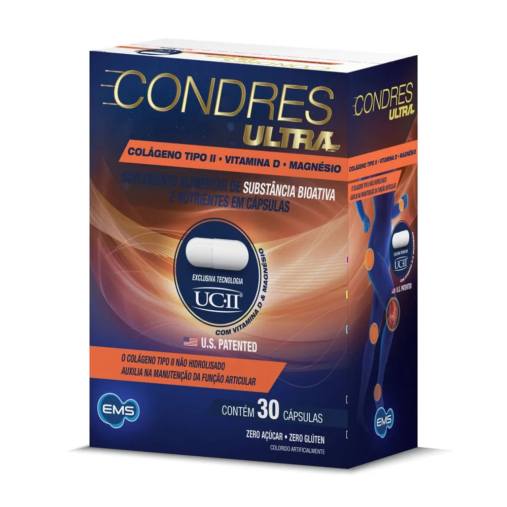 Condres Ultra Colágeno Tipo II 30 Cápsulas EMS