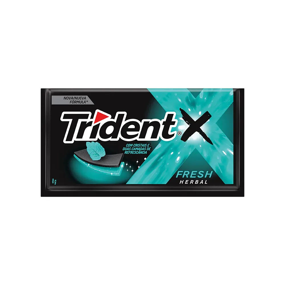 Trident Xfresh Com 5 8gr Herbal