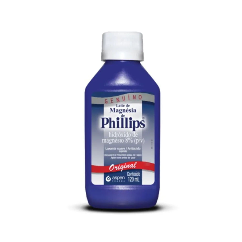 Leite de Magnésia Phillips Original 120ml