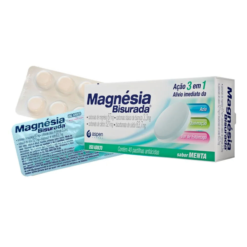 Magnésia Bisurada Menta
