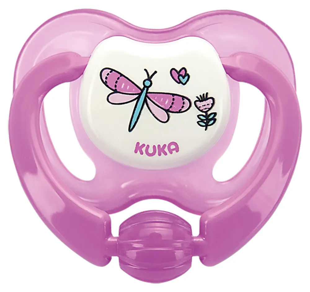 Chupeta Lovely Bico Ortodôntico Nº 2 (maiores de 6 meses) Rosa Kuka