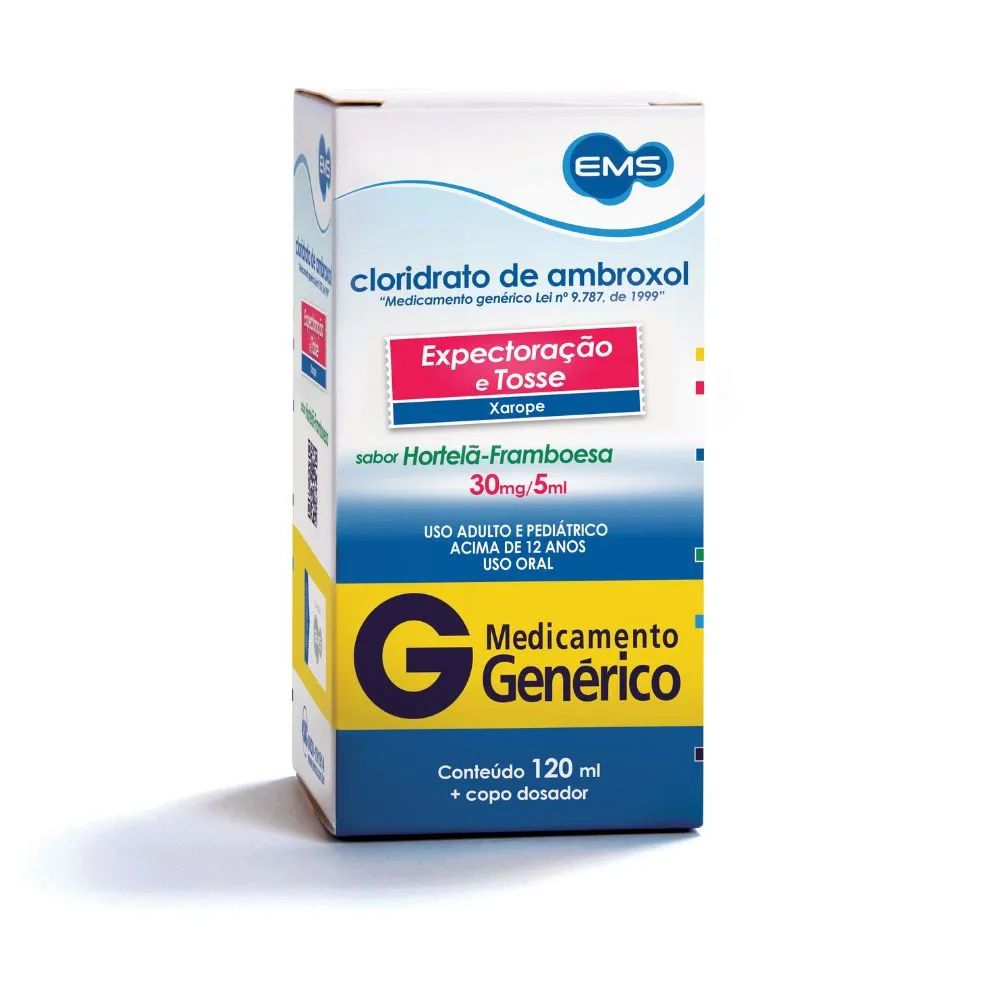 Xarope Ambroxol Genérico EMS Adulto 120ml