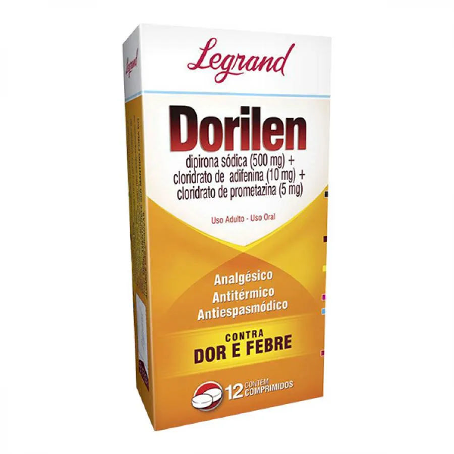Dorilen 500mg/10mg/5mg 12 Comprimidos