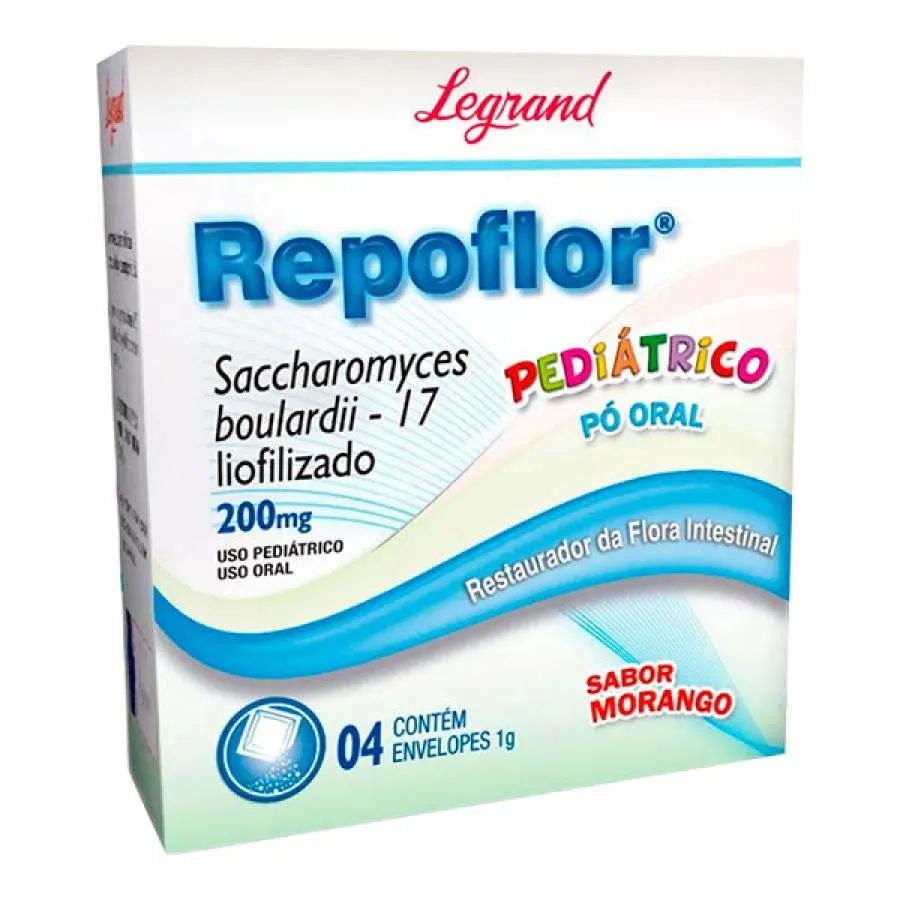 Repoflor Pó para Solução Oral 4 Envelopes de 1g