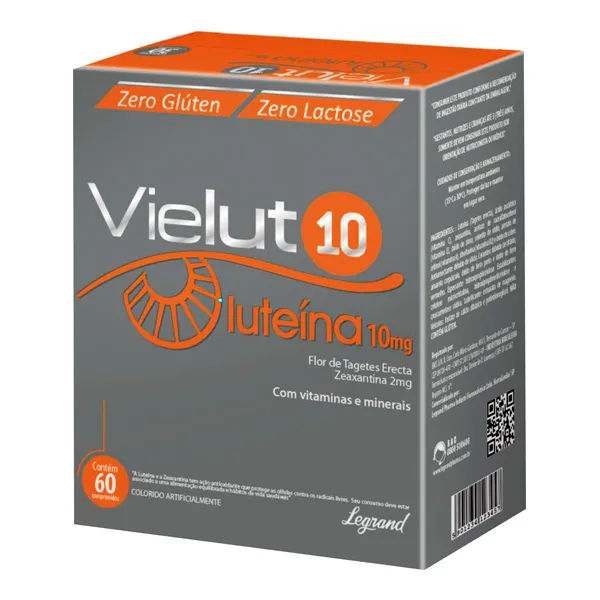 Polivitamínico Vielut 10mg para Visão Legrand 60 comprimidos