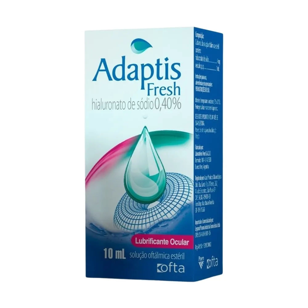 Colírio Adaptis Fresh 0,40% 10ml