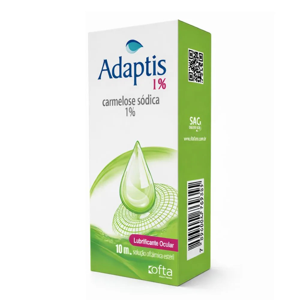 Colírio Adaptis 1% 10ml