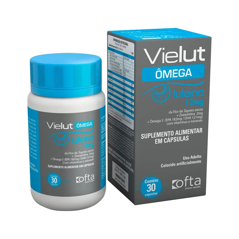 Polivitamínico Vielut Ômega para Visão Legrand 30 cápsulas