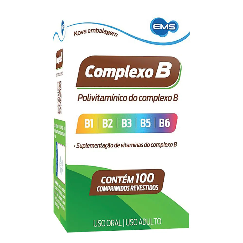 Complexo B 100 comprimidos