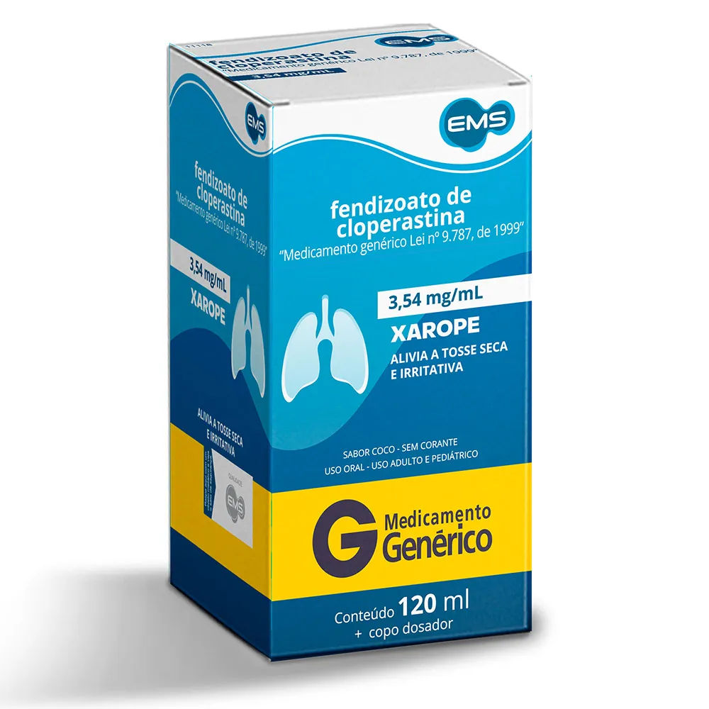Xarope Cloperastina Genérico EMS 120ml
