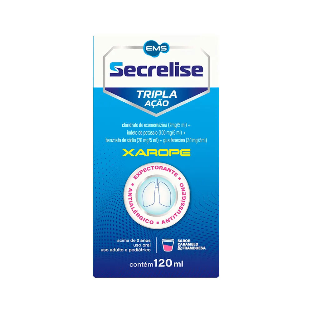 Secrelise Xarope 120ml EMS