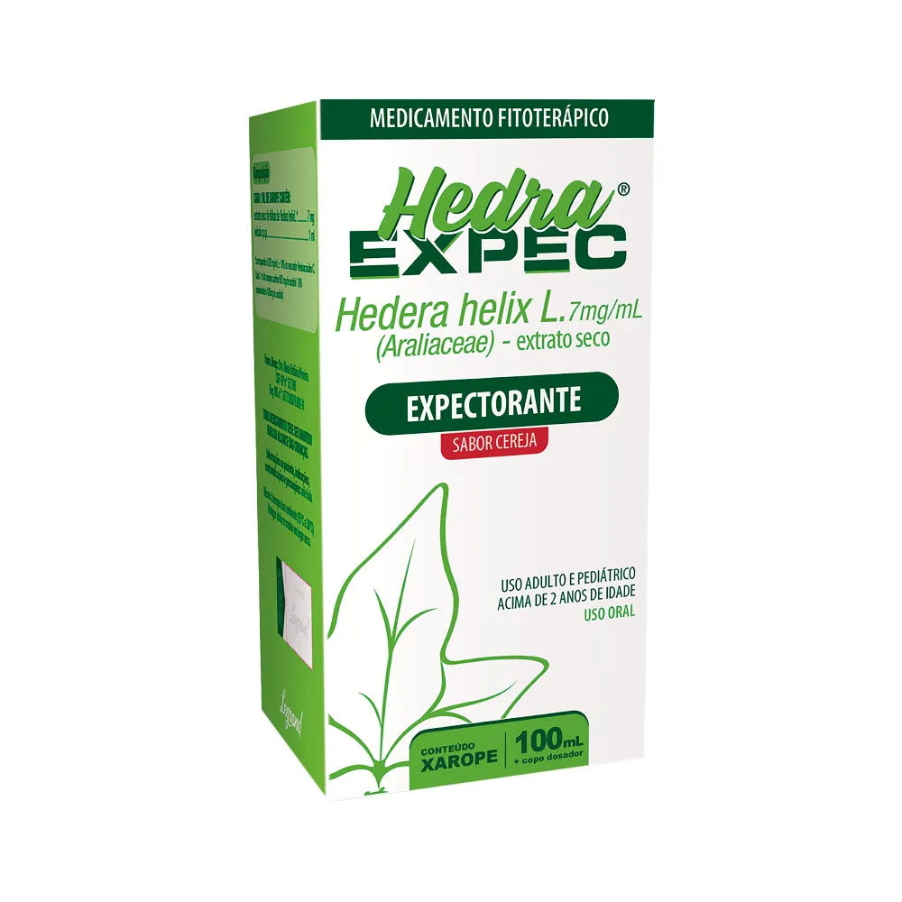 Hedra Expec 100ml Xarope 7mg/ml Cereja