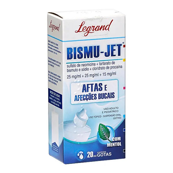 Bismu-Jet Nitrato de Bismuto 20ml
