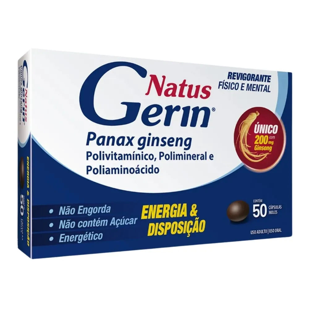 Natus Gerin 50 cápsulas