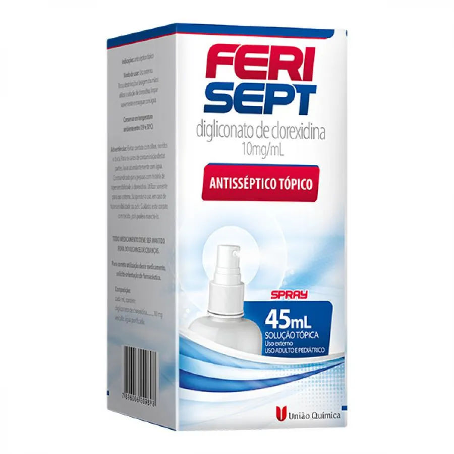Ferisept 45ml Solução Tópica Spray União Química