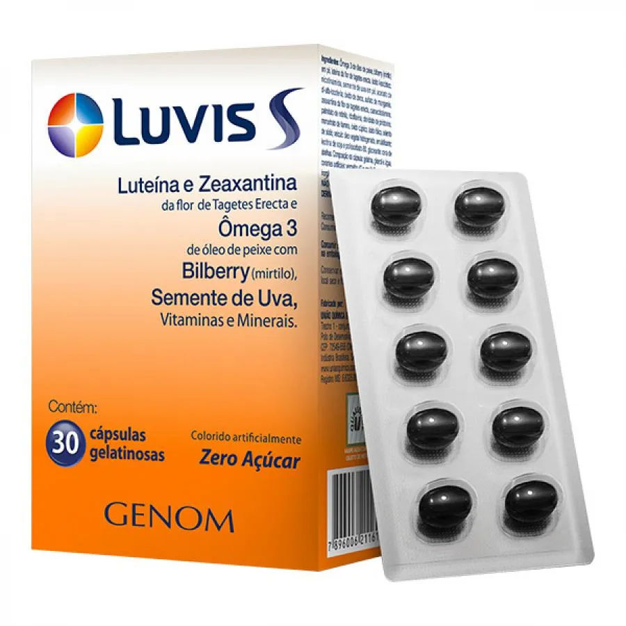 Luvis S Genom 30 Cápsulas Gel