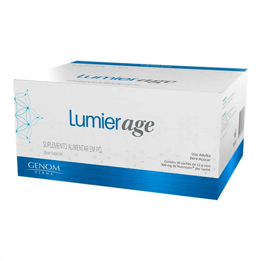 Lumier Idade 30 Sachês de 12g Genom