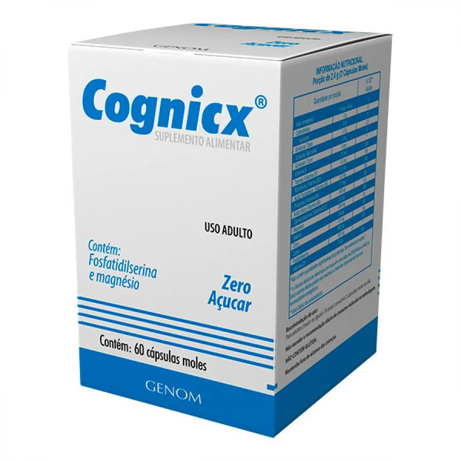 Cognicx 60 Cápsulas Genom