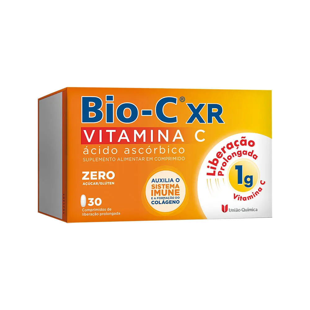 Bio C Xr Com 30 Comprimidos Liberacao Prolongada 1gr