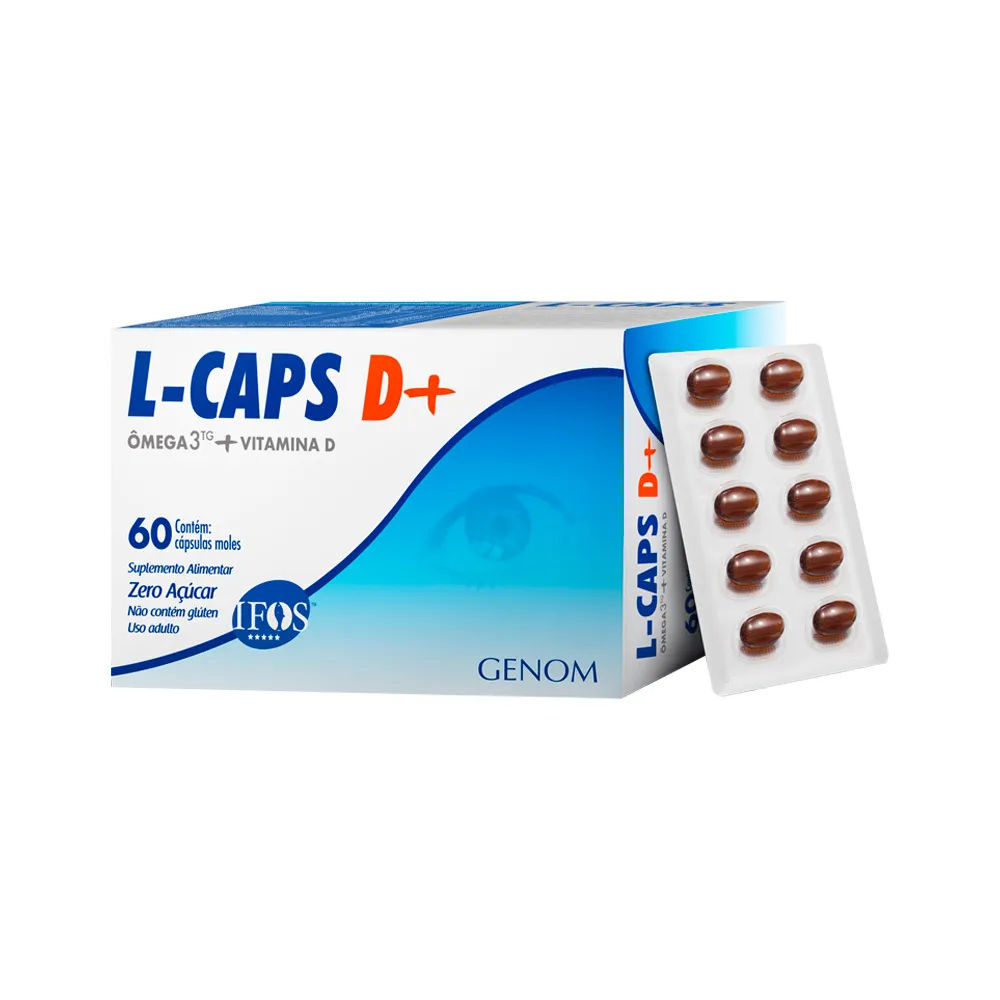 L-Caps D+ 60 Cápsulas Moles Genom