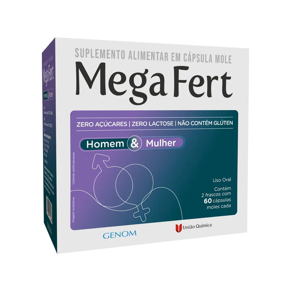 Megafert Homem/Mulher 120 Cápsulas Genom