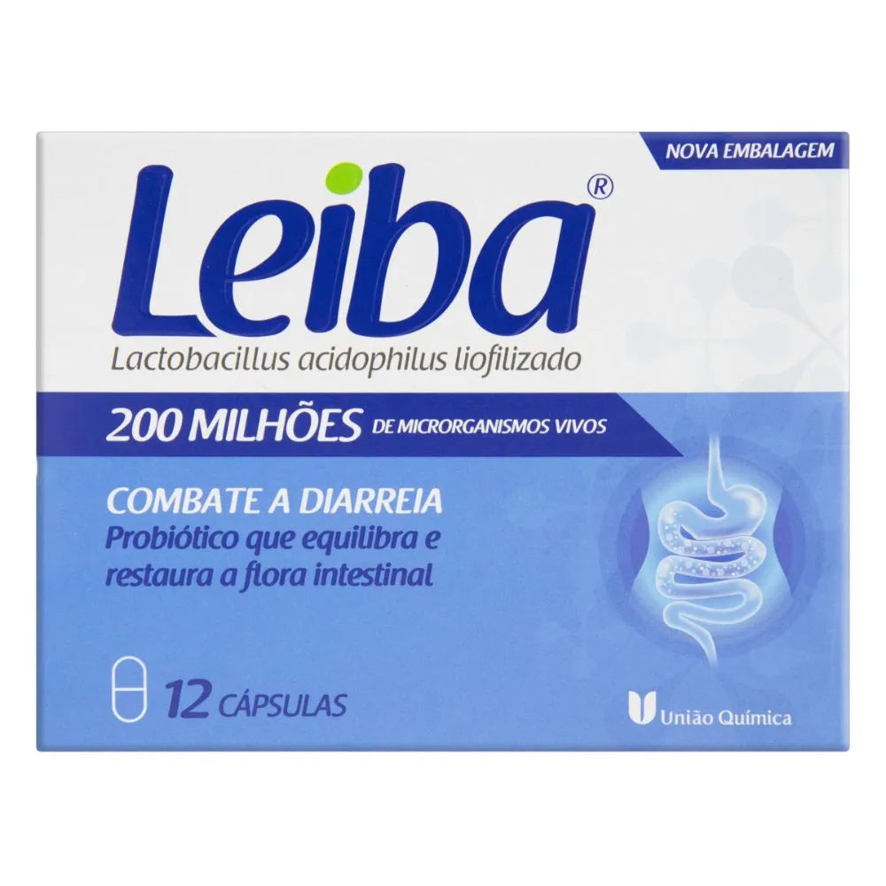 Leiba 200mg Com 12 Capsulas