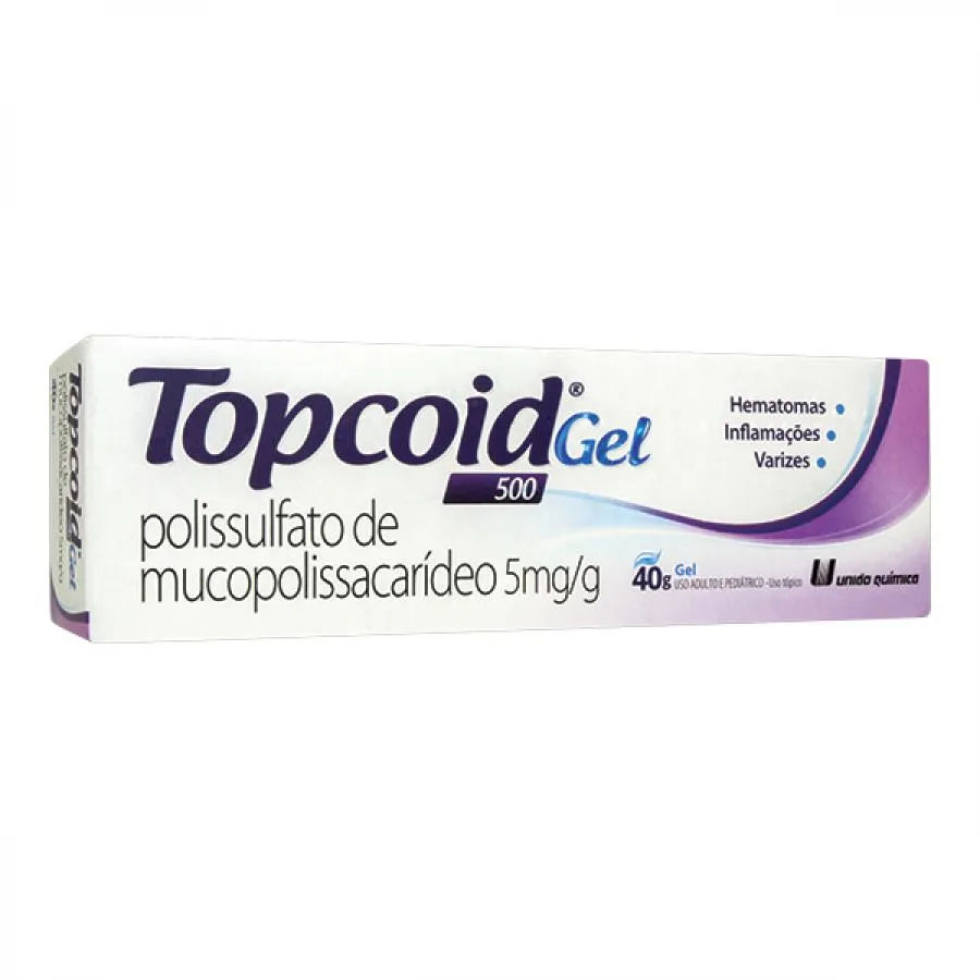 Topcoid 40g Gel Dermatológico União Química