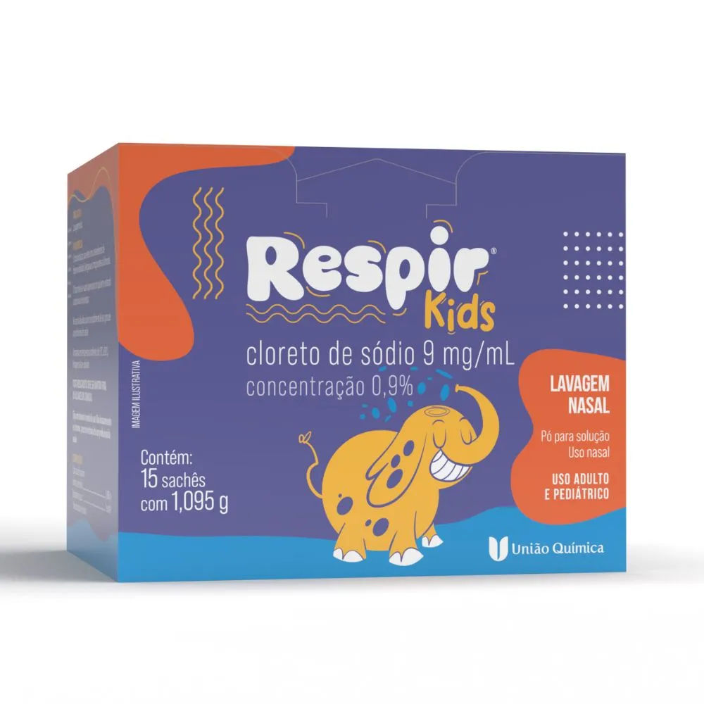 Respir Kids 0,9% 15 Envelopes Refil