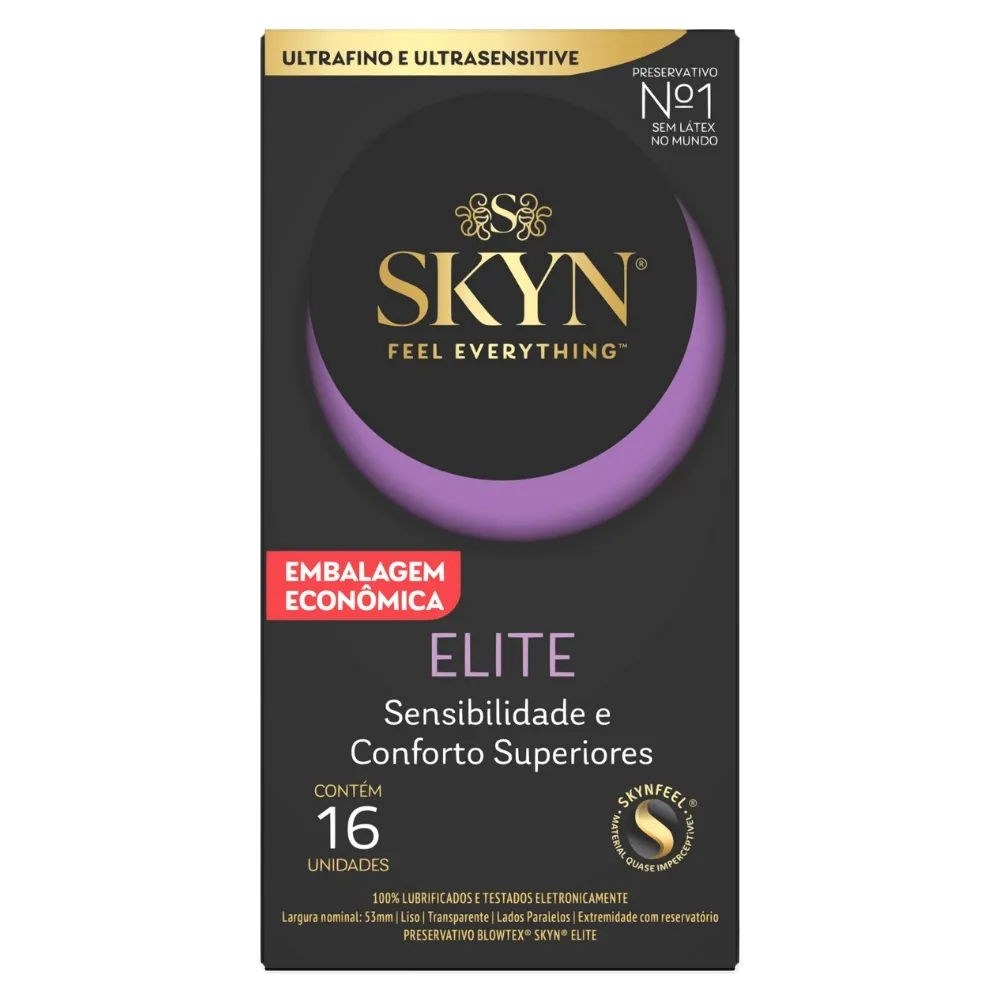 Preservativo Blowtex Skyn Com 16 Elite