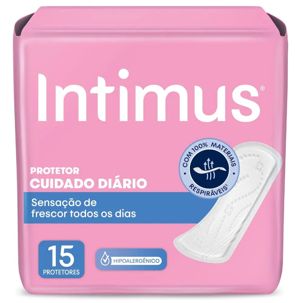 Absorvente Intimus Days sem Perfume 15 Unidades