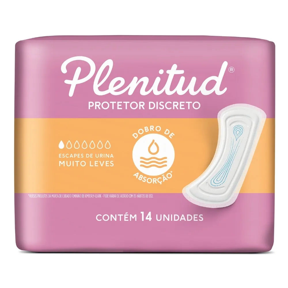 Protetor Diário Plenitud Femme Leve 14 Unidades