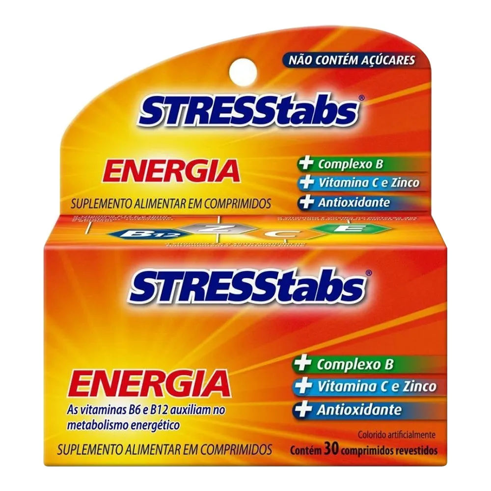 Stresstabs Zinco 600Mg 30 Comrpimidos WHITEHALL