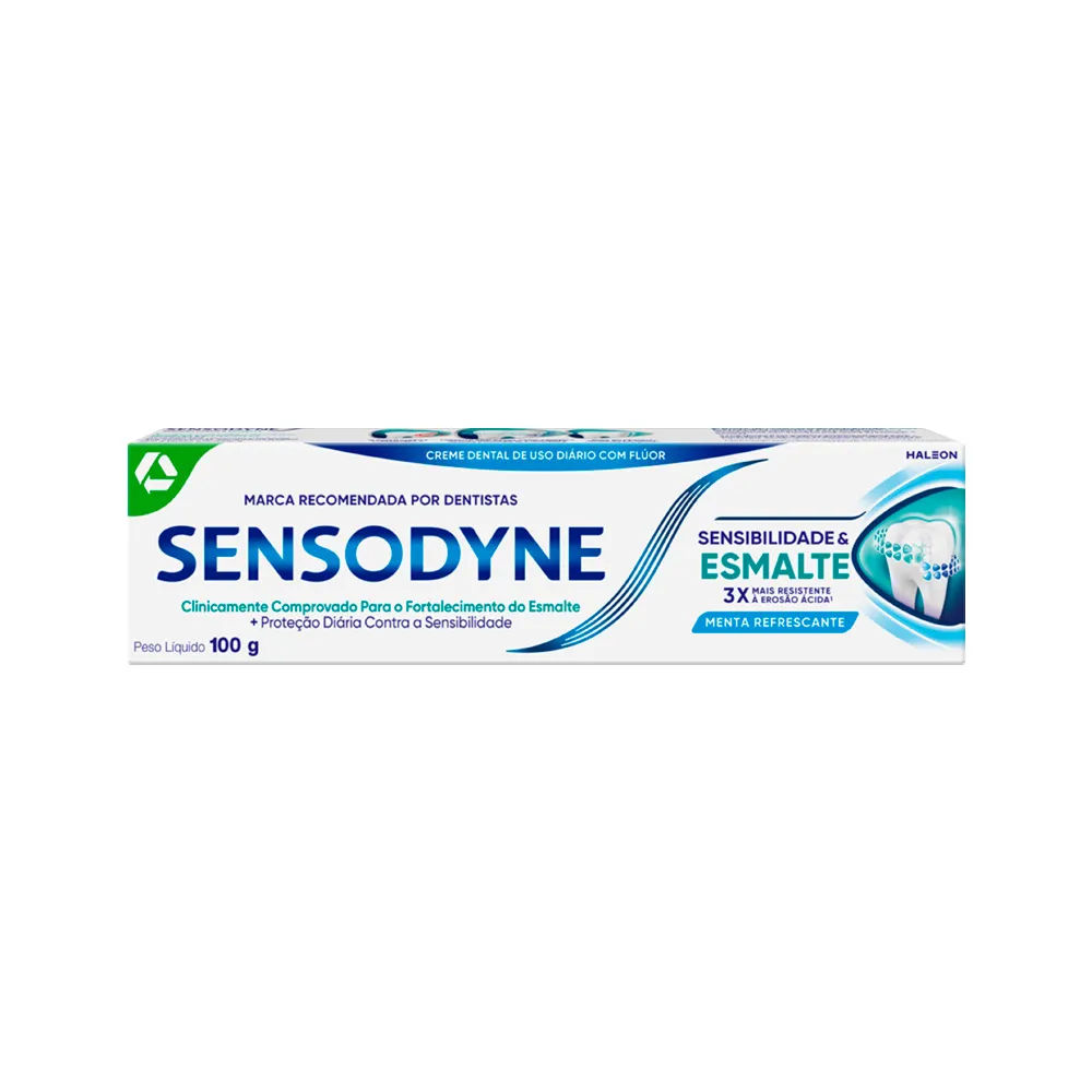Creme Dental Sensodyne Sensibilidade & Esmalte Menta 100g