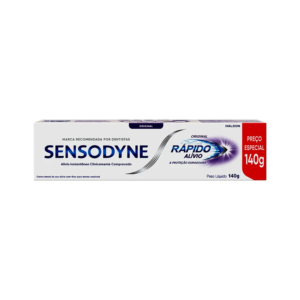 Creme Dental Sensodyne Rápido Alívio Original 140g