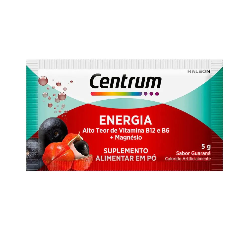 Pó Energia Sachê 5g Guaraná Centrum AV*