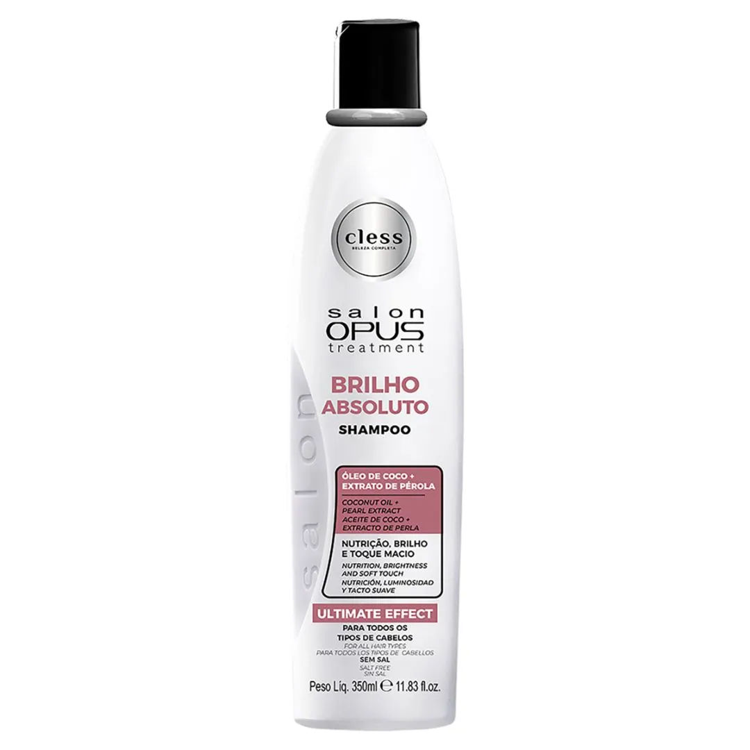 Shampoo Salon Opus Brilho Absoluto 350ml