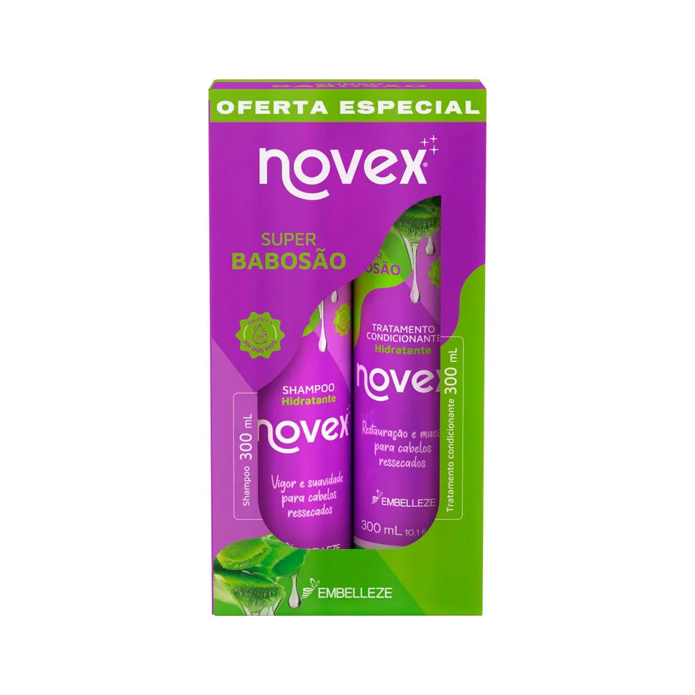 Kit Vitay Shampoo Super Babosão + Condicionador 300ml