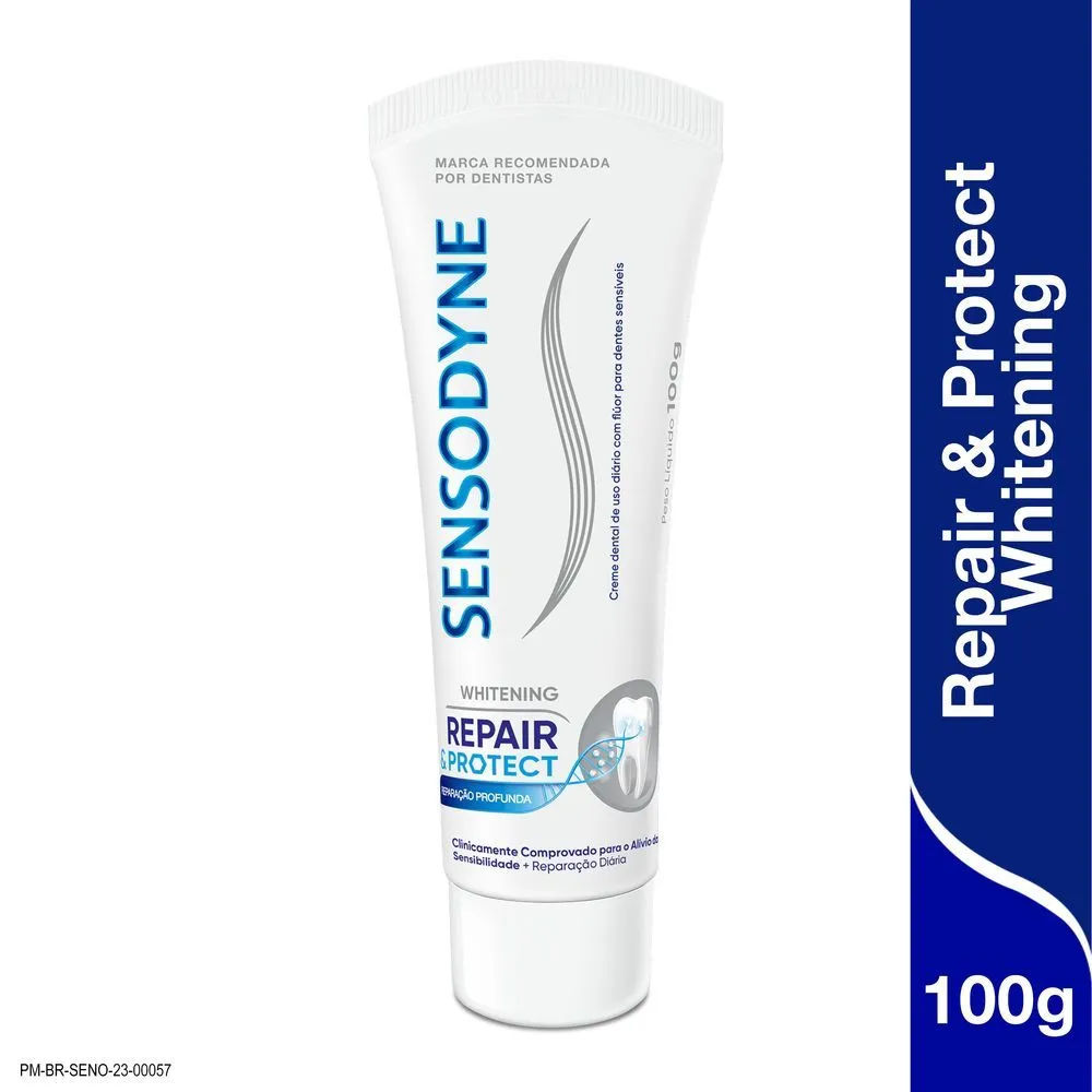 Pasta de Dente Sensodyne Repair & Protect Whitening com 100g