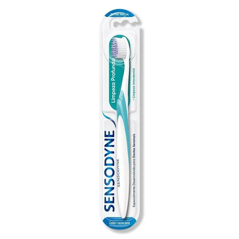 Escova Dental Sensodyne Limpeza Profunda Extra Macia