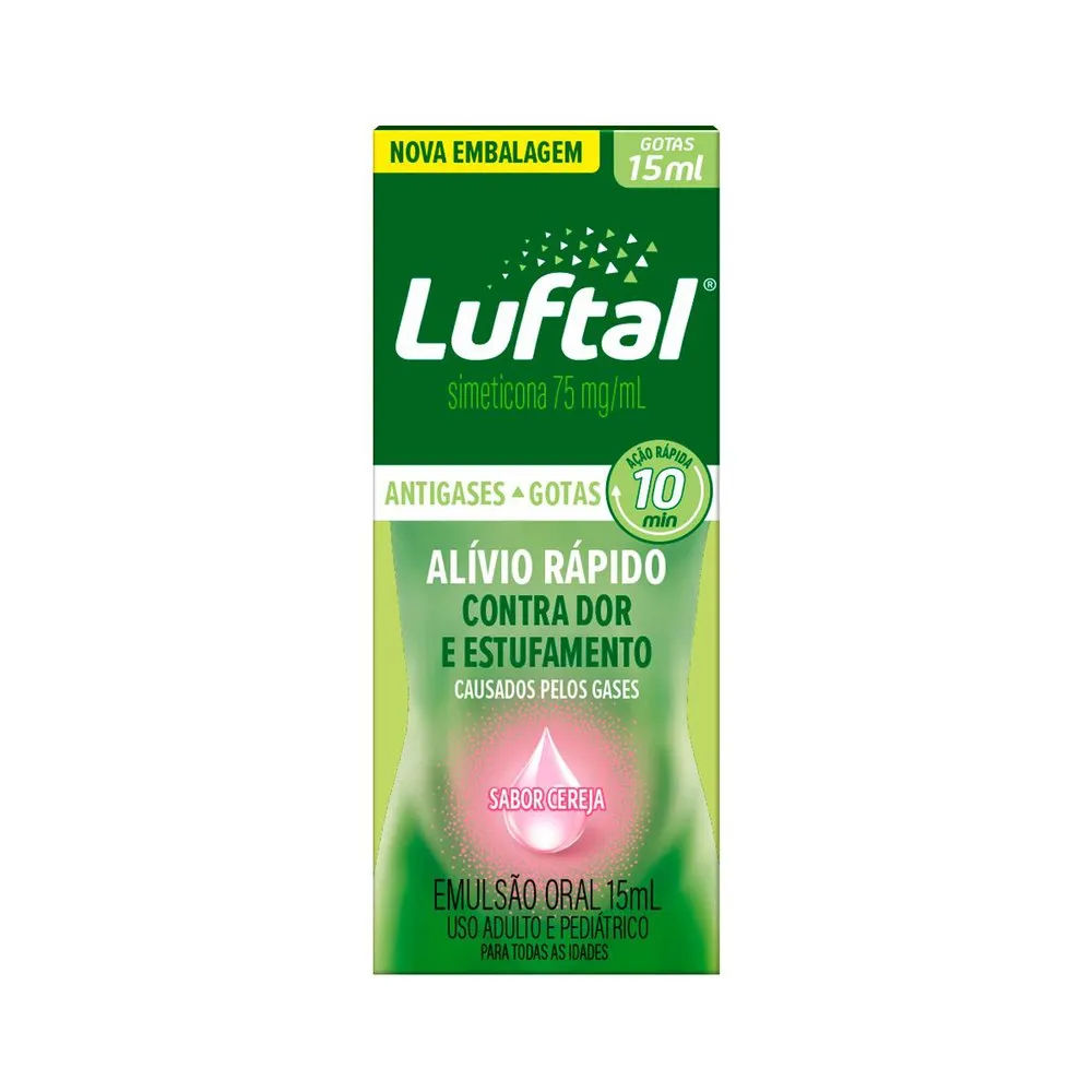 Luftal Simeticona 75mg/ml Gotas 15ml Reckitt