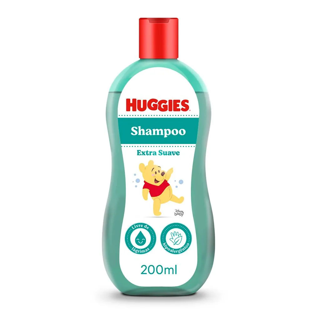 Shampoo Infantil Huggies Suave 200ml