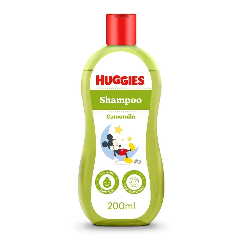 Shampoo Infantil Huggies Camomila 200ml